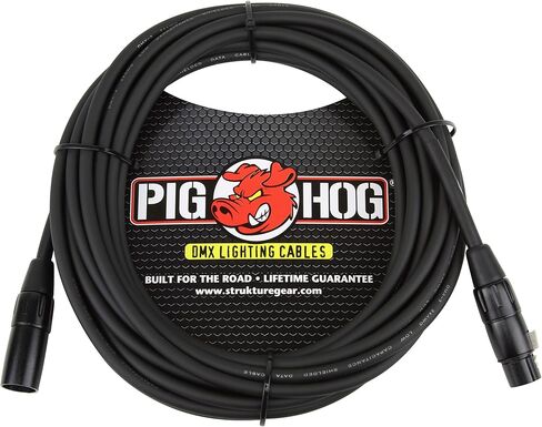 كابل إضاءة Pig Hog PHDMX10 3 Pin DMX، 10 أقدام in Kuwait