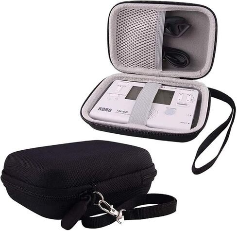 حقيبة حمل صلبة من WERJIA متوافقة مع جهاز ضبط المسرع Korg TM60BK/TM-50، KLIQ MetroPitch - موالف المسرع (وردي) in Kuwait