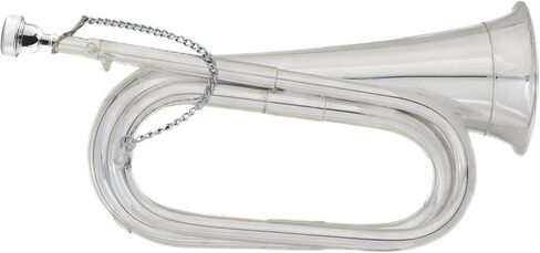 Biaundo Trumpet Mouthpiece, Silver Plated 7C Trumpet Mouthpiece Brass Mouthpiece Replacement Trumpet Accessories Instruments Mouthpiece for Beginners, Professional Players in Kuwait