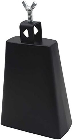Bnineteenteam Cow Bell,6inch Metal Cow Bell Noisemaker with Stick for Percussion Musical Instruments Percussion Supplies in Saudi Arabia