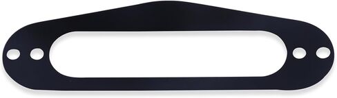 حلقة تثبيت لاقط رقبة الجيتار من Rubatone مع براغي متوافقة مع التقاطات لفائف واحدة من Fender Strat Stratocaster باللون الأسود. in Kuwait