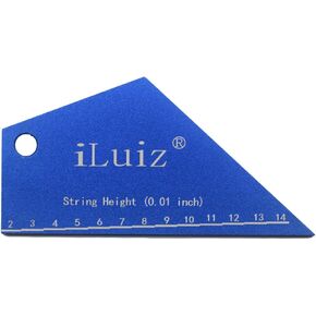 Fret Rocker AND String Height Gauge Professional Forever-direct Guitar Set Up Tool for Electric Bass and Acoustic Guitar Leveling Luthier Tool - iLuiz in Kuwait