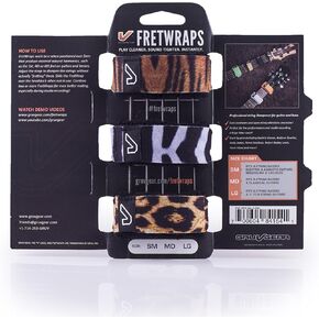 جروف جير مجموعة كاتم اوتار مكونة من 3 قطع من فريترابس، مقاس S، لون اسود in Kuwait