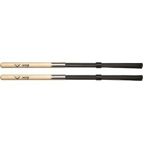 Vater VWHWP Wood Handle Whip Poly Bristle Multi Rods