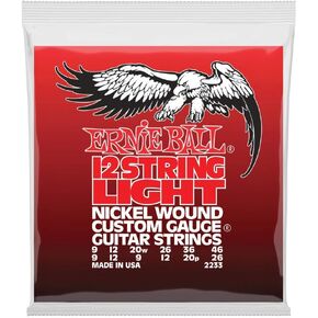 أوتار جيتار كهربائي من النيكل الخفيف من Ernie Ball، مقاس 11-52 (P02208)