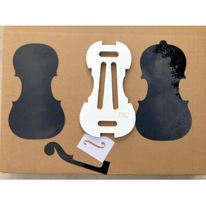 1set Violin Template Violin Neck Mode DIY Violin mould Violin Making Tools 1742 year