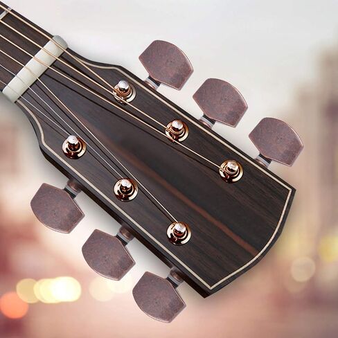 Bnineteenteam 3L 3R Guitar Tuning Pegs Red Bronze Acoustic Machine Heads Guitars Accessory in Saudi Arabia