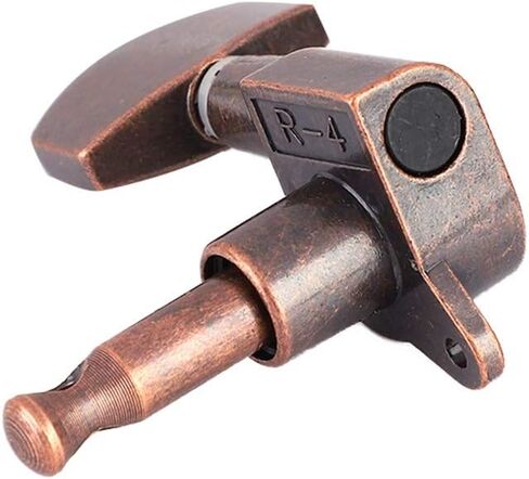 Bnineteenteam 3L 3R Guitar Tuning Pegs Red Bronze Acoustic Machine Heads Guitars Accessory in Saudi Arabia