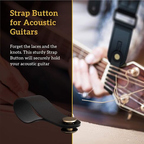 Guitar Strap Kit | Ultra Comfy Electric, Bass, Acoustic Guitar Strap - Soft & Durable Neoprene Guitar Strap w/ 2 Strap Retainers, Strap Button & 5 Guitar Pick Set - Adjustable Strap for Musicians in Saudi Arabia