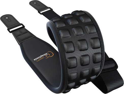 Guitar Strap Kit | Ultra Comfy Electric, Bass, Acoustic Guitar Strap - Soft & Durable Neoprene Guitar Strap w/ 2 Strap Retainers, Strap Button & 5 Guitar Pick Set - Adjustable Strap for Musicians in Saudi Arabia