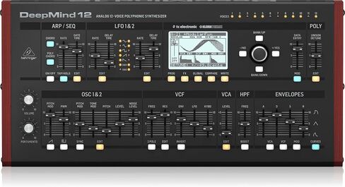 Behringer DeepMind 12D 12-voice Analog Desktop Synthesizer in Saudi Arabia