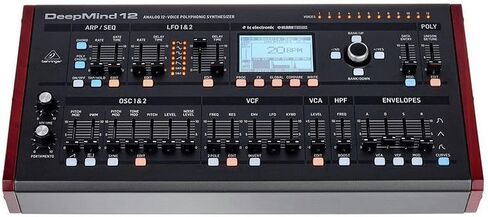 Behringer DeepMind 12D 12-voice Analog Desktop Synthesizer in Saudi Arabia