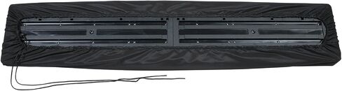 غطاء غبار لوحة مفاتيح البيانو، 88 مفتاحًا، غطاء مركب منسوج مقاوم للبقع، غطاء لوحة مفاتيح إلكتروني مع قفل سلك مرن متين، غطاء بيانو إلكتروني in Kuwait