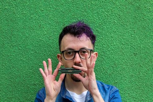 East top Upgrade Diatonic Blues Harmonica Key of C, 10 Hole Diatonic Blues Harp Mouth Organ Harmonica, Advanced PR020 Harmonicas For Adults, Professionals and Students(Blue) in Kuwait
