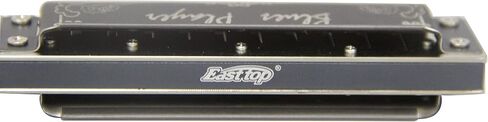 East top Upgrade Diatonic Blues Harmonica Key of C, 10 Hole Diatonic Blues Harp Mouth Organ Harmonica, Advanced PR020 Harmonicas For Adults, Professionals and Students(Blue) in Kuwait