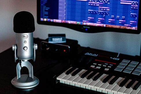 5 قطع من واقيات الرياح للميكروفون من GOTOBI لـ Blue Yeti، غطاء إسفنجي للميكروفون، غطاء ميكروفون إسفنجي عالي الكثافة. in Kuwait