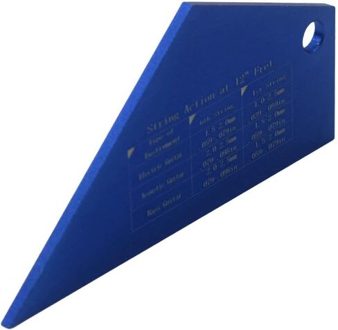 Fret Rocker AND String Height Gauge Professional Forever-direct Guitar Set Up Tool for Electric Bass and Acoustic Guitar Leveling Luthier Tool - iLuiz in Kuwait