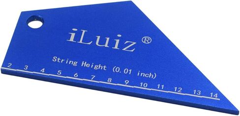Fret Rocker AND String Height Gauge Professional Forever-direct Guitar Set Up Tool for Electric Bass and Acoustic Guitar Leveling Luthier Tool - iLuiz in Kuwait