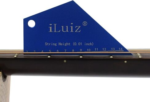 Fret Rocker AND String Height Gauge Professional Forever-direct Guitar Set Up Tool for Electric Bass and Acoustic Guitar Leveling Luthier Tool - iLuiz in Kuwait