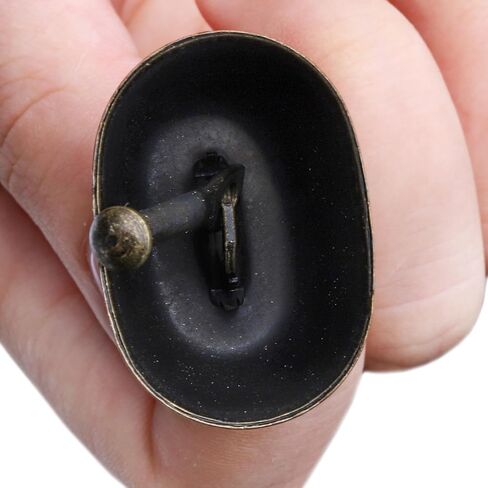 Coloch 20 Pack Grazing Copper Cow Bells, Metal Farm Animal Anti Lost Bells Loud Bronze Bell Small Brass Calling Bells for Grazing Cattle, Horses, Sheep in Kuwait