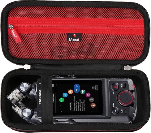 Mchoi Hard Case Suitable for Tascam Portacapture X8 High Resolution Adaptive Multi-Track Recorder, Waterproof Shockproof Record Device Digital Recorder Protective Case, Case Only in Saudi Arabia