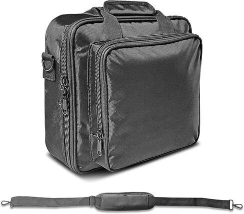 حقيبة مزج الصوت من اكسسيسابلز | حقيبة لوحة خلط صوت مبطنة - 12x12x4 | حافظة ميكسر دي جيه | متوافقة مع MG06, AG03, MG10X, Mix8, ProFX8, 802VLZ4, Xenyx X1204USB| حافظة مزج صغيرة, أسود in Kuwait