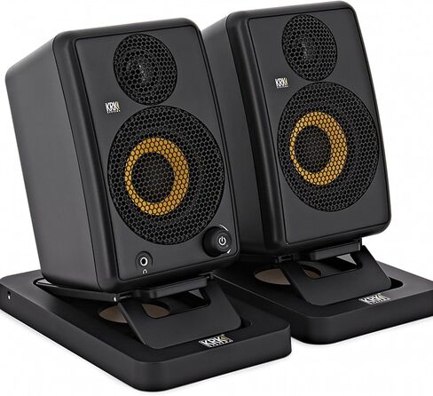 KRK شاشات ستوديو بلوتوث محمولة ثنائية الامبير 3 من جو اوكس 3 مع مقبس تي ار اس، ار سي ايه، مدخل AUX وUSB جو ايه يو اكس 3 مع ضمان استبدال لمدة عام in Kuwait