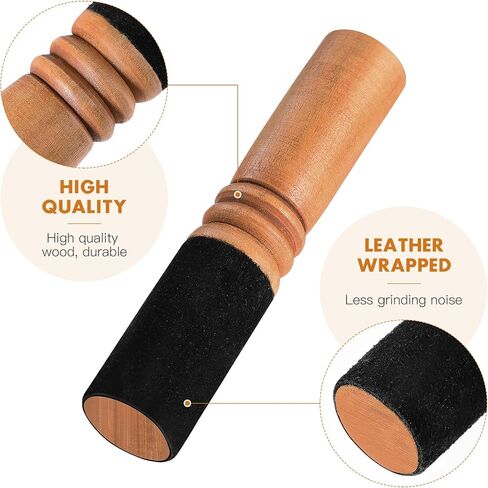 EXCEART Singing Bowl Mallet Tibetan Singing Bowl wooden mallet Singing Bowl Mallet Striker Wooden Sound Bowl Stick Buddha Sound Bowl Mallet For Meditation Yoga Relaxation in Saudi Arabia