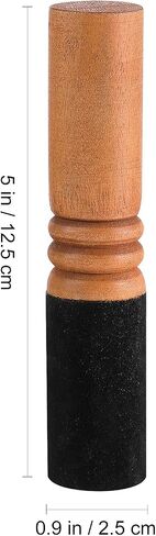 EXCEART Singing Bowl Mallet Tibetan Singing Bowl wooden mallet Singing Bowl Mallet Striker Wooden Sound Bowl Stick Buddha Sound Bowl Mallet For Meditation Yoga Relaxation in Saudi Arabia