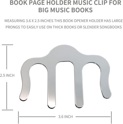 مشبك كتاب موسيقي، مشبك كتاب للقراءة، حامل موسيقى ورقة البيانو، حامل موسيقى للبيانو والكيبورد والحاملات والكتب in Kuwait