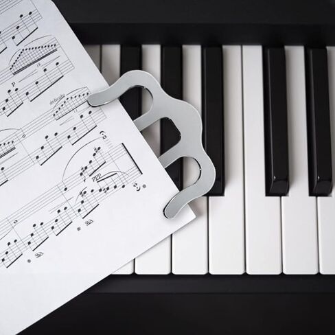 مشبك كتاب موسيقي، مشبك كتاب للقراءة، حامل موسيقى ورقة البيانو، حامل موسيقى للبيانو والكيبورد والحاملات والكتب in Kuwait