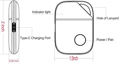 Honwally Wireless Microphone Blocker - Mic Privacy Protector for iPhone, Android Smart Phone, Tablet, Laptop, Audio Blocker for Data Security in Kuwait