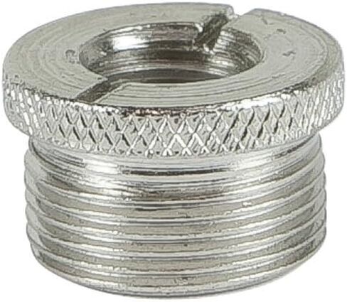 Monoprice 602000 Screw Thread Adapter for Microphone Stand (5/8 Male to 3/8 Female), Silver in Saudi Arabia
