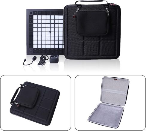 XANAD Hard Case for Novation Launchpad Pro MK3 or AKAI Professional APC Mini MK2 Controller - with Small Storage Accessories Bag in Saudi Arabia