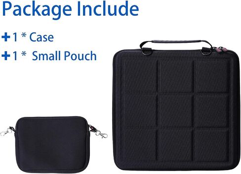 XANAD Hard Case for Novation Launchpad Pro MK3 or AKAI Professional APC Mini MK2 Controller - with Small Storage Accessories Bag in Saudi Arabia
