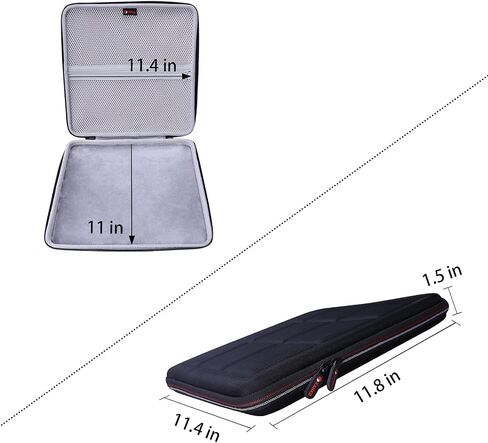 XANAD Hard Case for Novation Launchpad Pro MK3 or AKAI Professional APC Mini MK2 Controller - with Small Storage Accessories Bag in Saudi Arabia