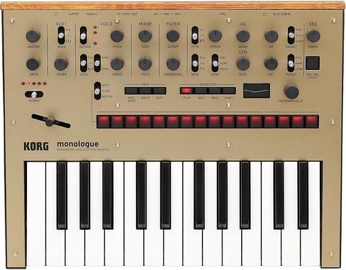 Korg Monologue Monophonic Analog Synthesizer with Presets-Blue (MONOLOGUEBL) in Saudi Arabia