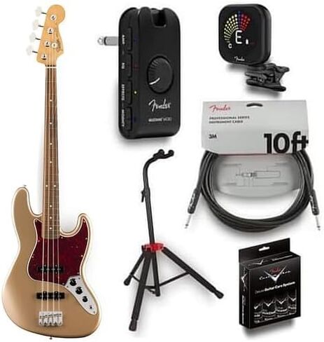Fender Vintera 60s Jazz Bass, 3-Color Sunburst, Pau Ferro Fingerboard in Kuwait