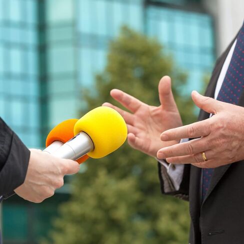 Microphone Cover Thick Mic Cover Colorful Foam Microphone Windscreen Reusable Microphone Covers Suitable for Karaoke DJ, Conference Room, Stage Performance(5PCS) in Kuwait