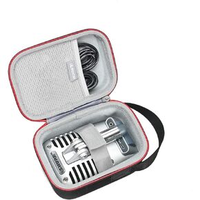 RLSOCO Case for Shure MV51 Digital Large-Diaphragm Condenser Microphone (Grey)