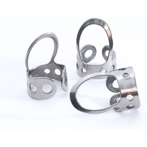 3 x Stainless Steel, Open Design, Metal Finger Picks for Guitar, Banjo, Dobro, etc. Fingerstyle picks. Banjo picks, fingerpicks, finger picks for acoustic guitar. Adjustable large medium or small in Saudi Arabia