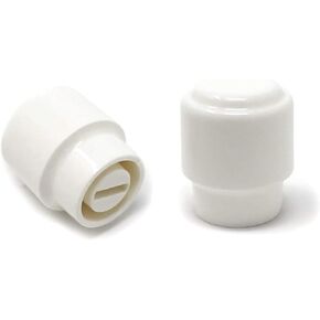 Vintage Forge White Barrel Switch Tips for Fender Telecaster Electric Guitar (2-Pack) TST10-WHT in Kuwait