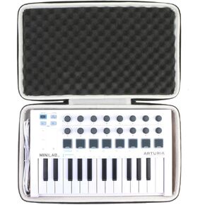 khanka Hard Travel Case Replacement for Arturia MiniLab MkII 25 Slim-Key Controller in Kuwait