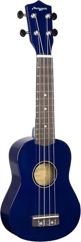 Martin Smith 21 Inch Soprano Ukulele Starter Kit - Blue, With Tuner, Bag, Plecs, Strap and 2 Months of Lessons in Kuwait