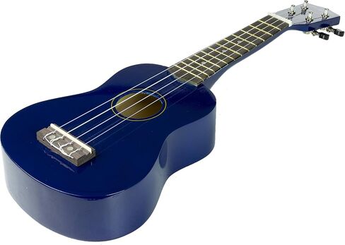 Martin Smith 21 Inch Soprano Ukulele Starter Kit - Blue, With Tuner, Bag, Plecs, Strap and 2 Months of Lessons in Kuwait