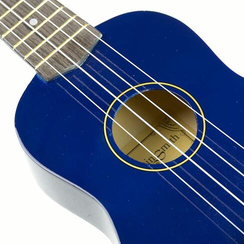 Martin Smith 21 Inch Soprano Ukulele Starter Kit - Blue, With Tuner, Bag, Plecs, Strap and 2 Months of Lessons in Kuwait