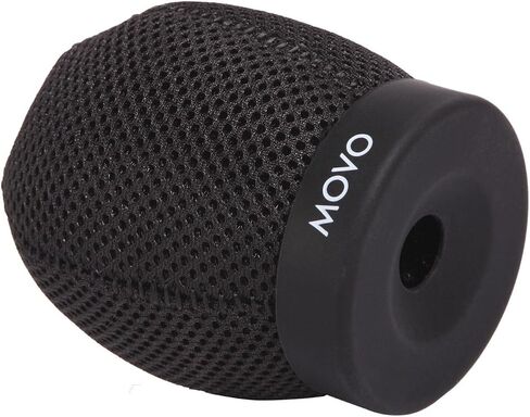 Movo WST240 Professional Premium Quality Ballistic Nylon Windscreen with Acoustic Foam Technology for Shotgun Microphones up to 22cm Long in Saudi Arabia