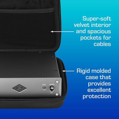 ANALOG CASES Universal Audio UAD-2 Satellite Case - Custom-Fitted Compact GLIDE Case for Travel in Saudi Arabia