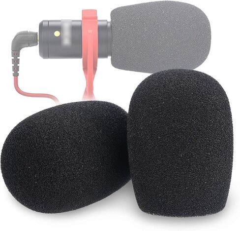 YOUSHARES Pop Filter for Rode VideoMicro and VideoMic Me Me-L, Deadcat Windscreen Custom Outdoor Windscreen Wind Shield Mic Windshield Muff Fur in Kuwait
