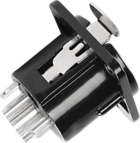 XMSJSIY 5 Pin XLR لوحة جبل موصل XLR أنثى مقبس مكبر الصوت موصل ميكروفون D- نوع الهيكل لحام للآلات الموسيقية الميكروفون - 4 قطع ... (5 دبابيس أنثى) in Kuwait